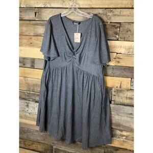 Bloomchic Women’s Knee Length Maxi Gray Size 18/20